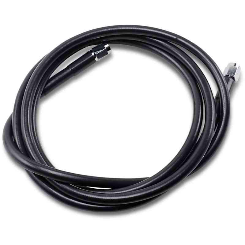 DRAG SPECIALTIES BLACK S/S BRAKE LINE 66" 866-BLK