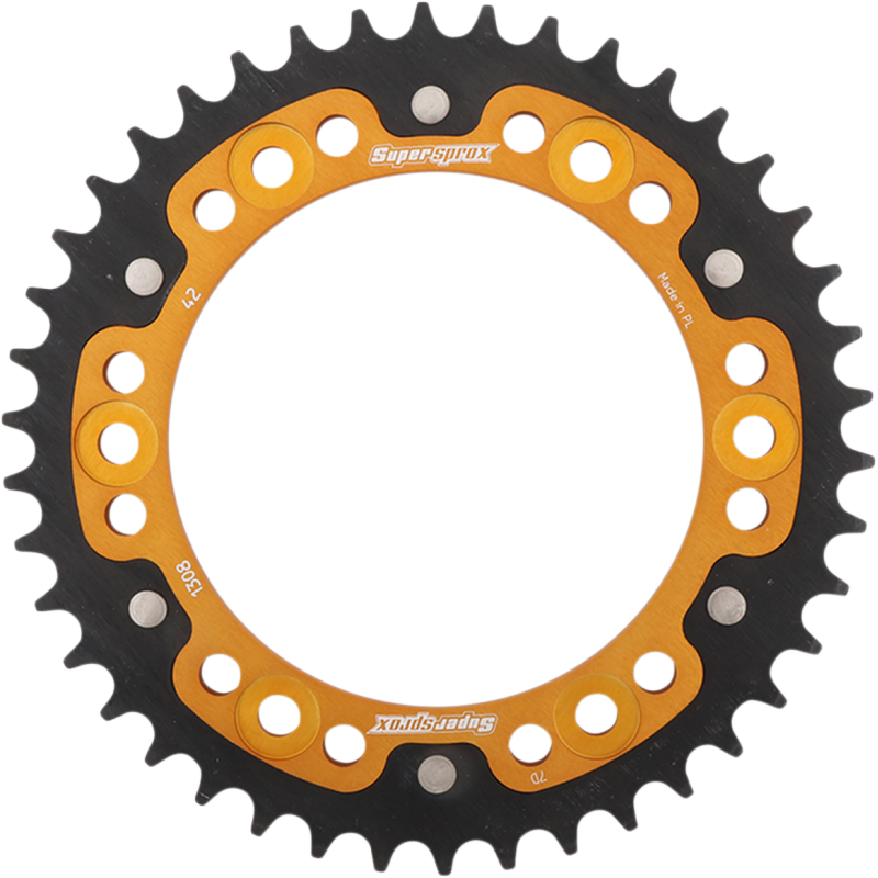 SUPERSPROX SPROCKET STEALTH 42T GLD RST-1308-42-GLD