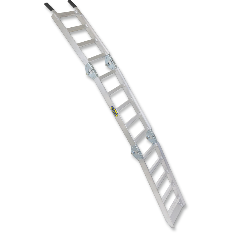 MOTORSPORT PRODUCTS 6FT X 11" WIDE ALUM. TRI-FOLD RAMP 91-3700
