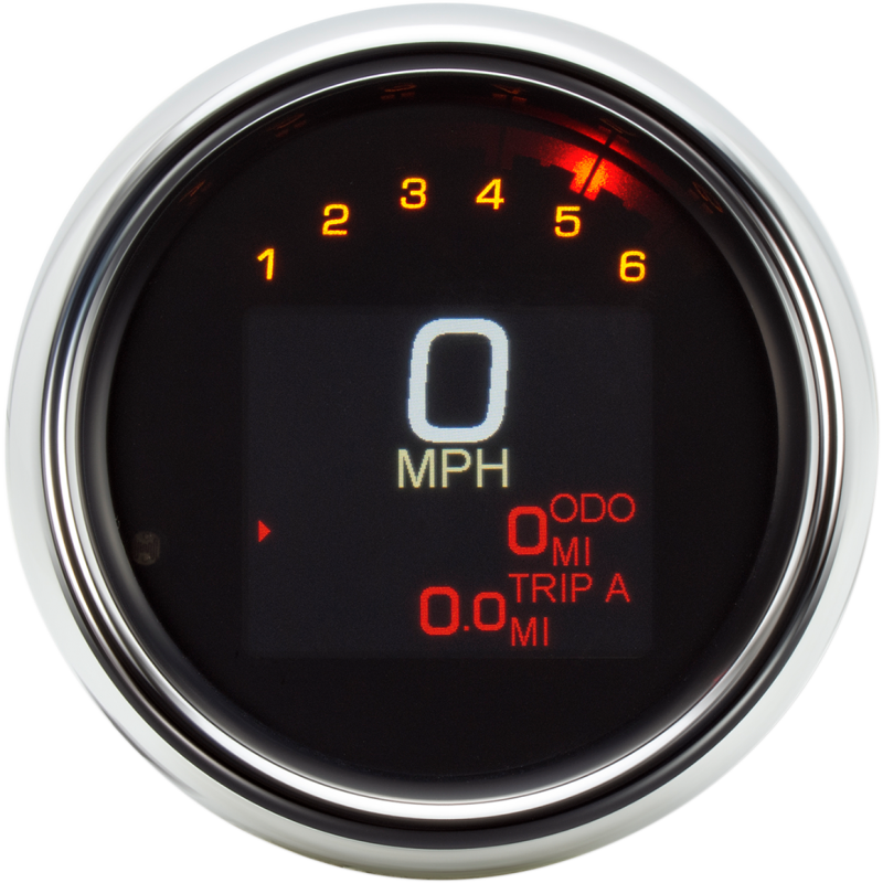 DAKOTA DIGITAL 11-19 S/TAILS 3-MLX GAUGE 3-3/8" CHR BEZEL MLX-3012