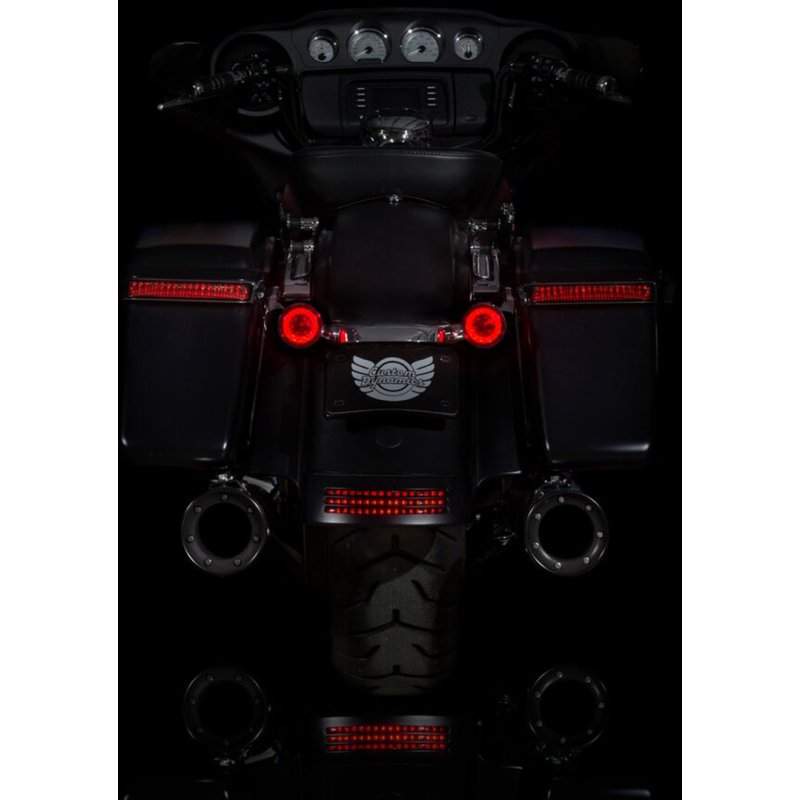 CUSTOM DYNAMICS PROBEAM RED LED T/S 1157 INSERTS PB-RR-1157