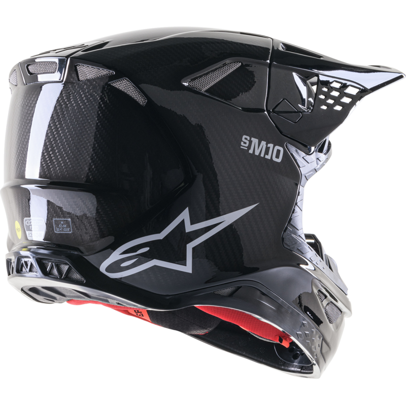 ALPINESTARS HELMET SM10 SOLID CARB S 8300123-1188-S