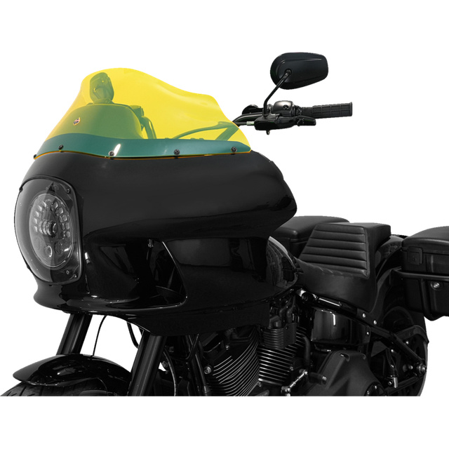 KLOCK WERKS WINDSHIELD FXRP 9" YLW KWW-02-0609