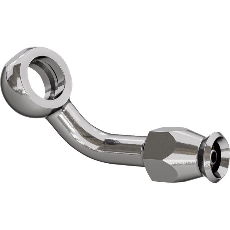 GOODRIDGE BANJO ADAPTOR - 70 DEG - 3/8" OR M10 BOLT P5070-03C