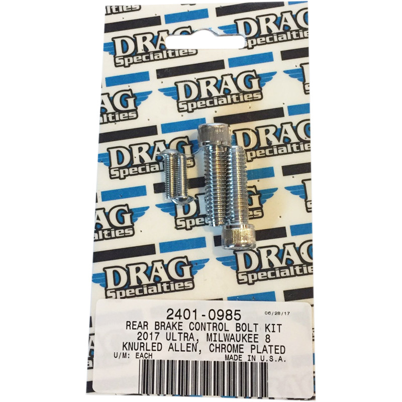 DRAG SPECIALTIES BOLT KIT M8RBRAKE K AL CH MK785