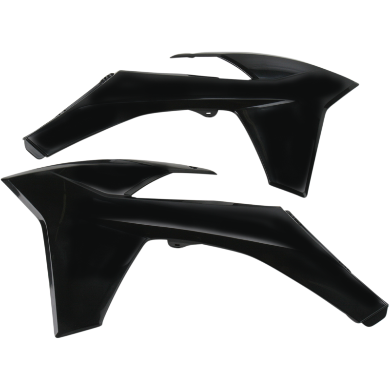 ACERBIS KTM MULTIFIT BLACK RADIATOR SHROUD 2205440001