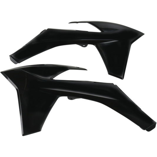 ACERBIS KTM MULTIFIT BLACK RADIATOR SHROUD 2205440001