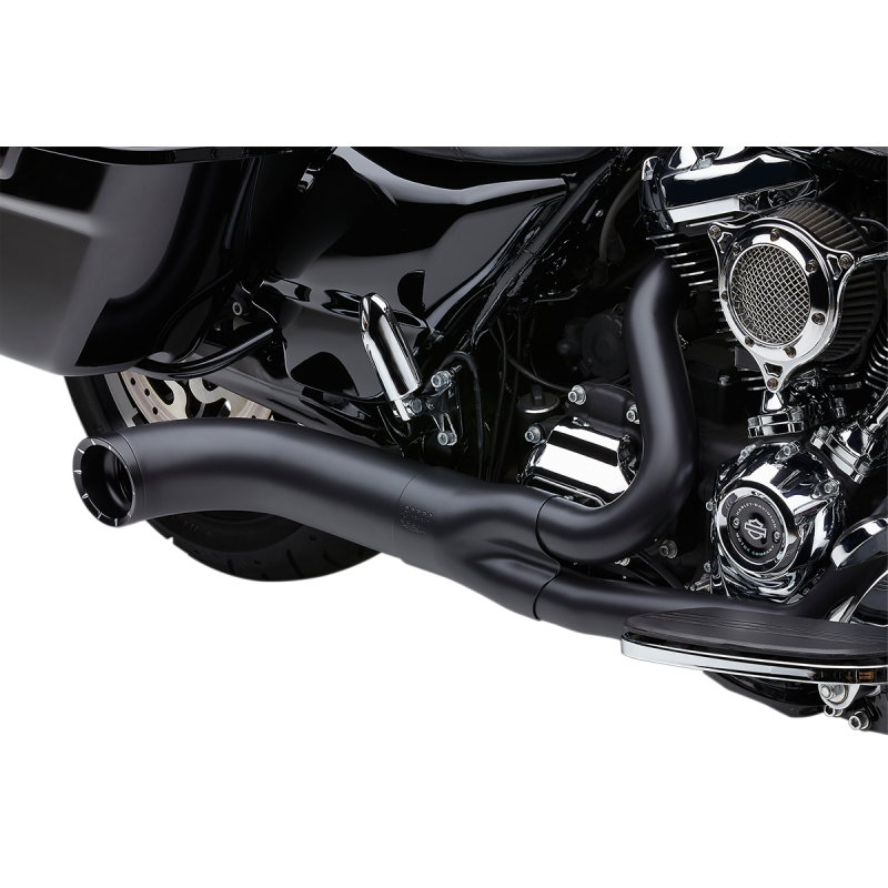 COBRA EXHAUST 2:1 W/TIP BLK FLH 6271B-1