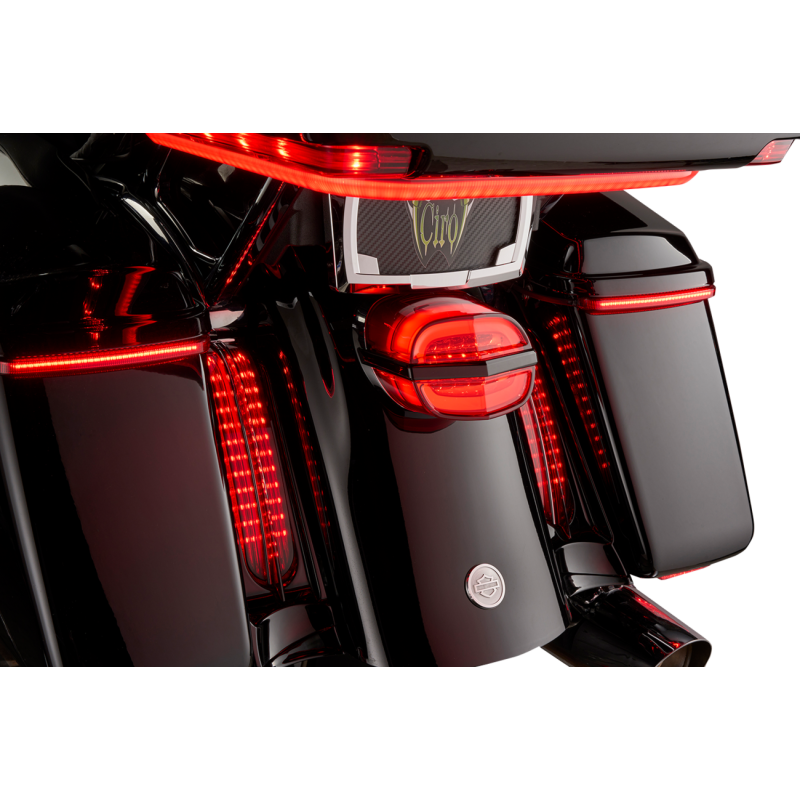 CIRO LLC TAILLIGHT - RED LENS W/O  LICENSE PLATE LIGHT 40901