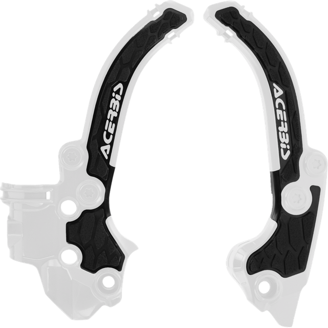 ACERBIS FRAME GUARDS- X-GRIP SX50:24 WHITE/BLACK 2985911035