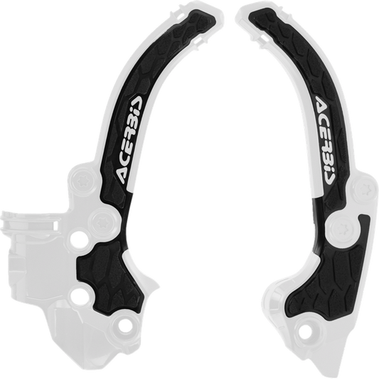 ACERBIS FRAME GUARDS- X-GRIP SX50:24 WHITE/BLACK 2985911035