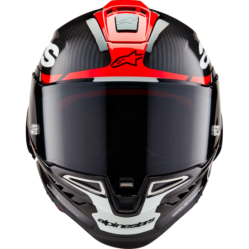 ALPINESTARS (ROAD) S-R10 ELEMENT HELMET CARB/R/W L 8200324-1363-L