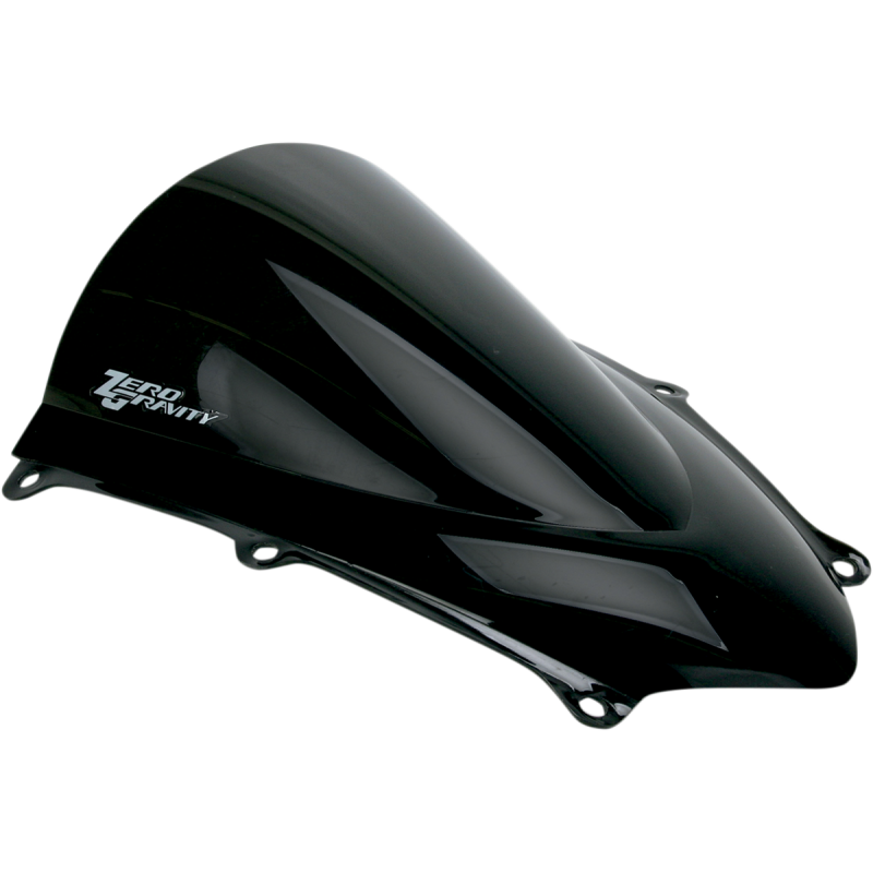 ZERO GRAVITY DOUBLE BUBBLE WINDSCREEN - DARK SMOKE - CBR 600RR 07-12 16-407-19