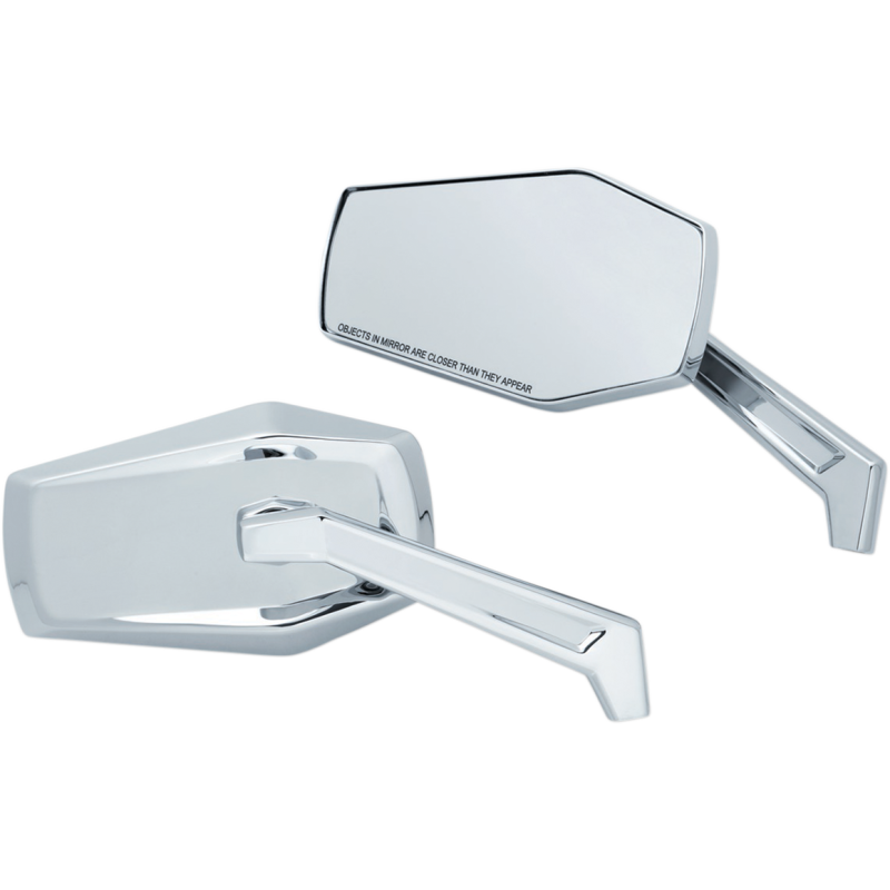 KURYAKYN MIRROR HEX WIDE ANGLE CHR PN 5918 KUR5918