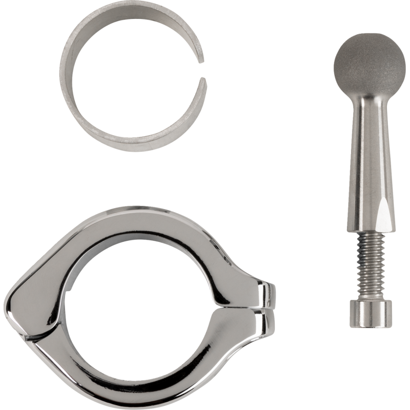 CIRO LLC HOLDER DRNK GEN 2 CHR, H-BAR MOUNT 1-1/8", 1-1/4" CHR 55414