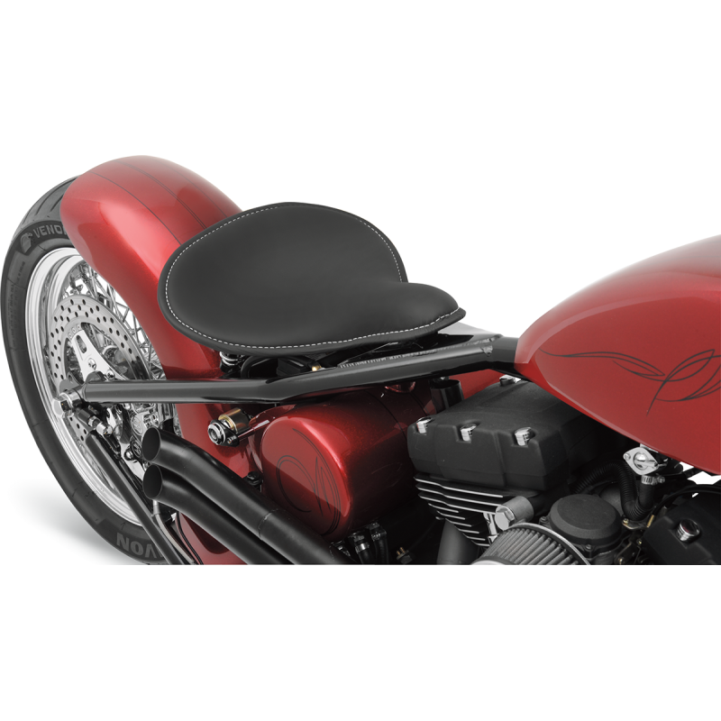 DRAG SPECIALTIES SEAT SOLO LG LOW BLK 0806-0055