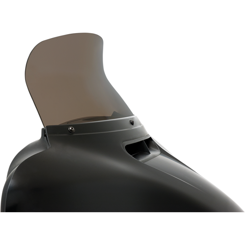 MEMPHIS SHADES HD FLH 8.5" SPOILER WINDSHIELD SMOKE MEP8631