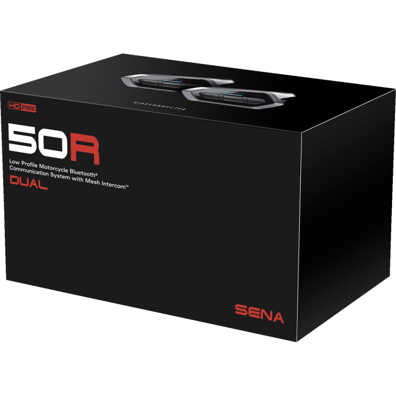 SENA 50R LOW PROFILE SYSTEM DUAL PACK 50R-02D