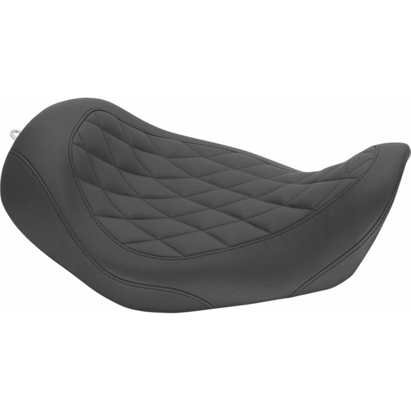 MUSTANG SEAT SOLO WIDE TRIP DIAMOND BLACK DYNA 06-17 76704