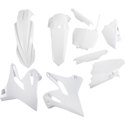 ACERBIS PLASTIC KIT- FULL YZ125/250:15-15 WHITE 2402960002