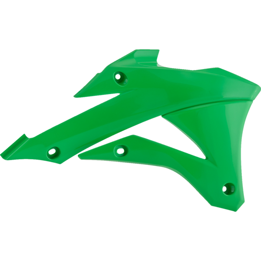 ACERBIS RADIATOR SHROUD- KX85/100:14-21 GREEN 2374070006