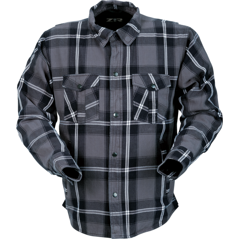 Z1R SHIRT FLANASHWOOD GY M 3040-3286
