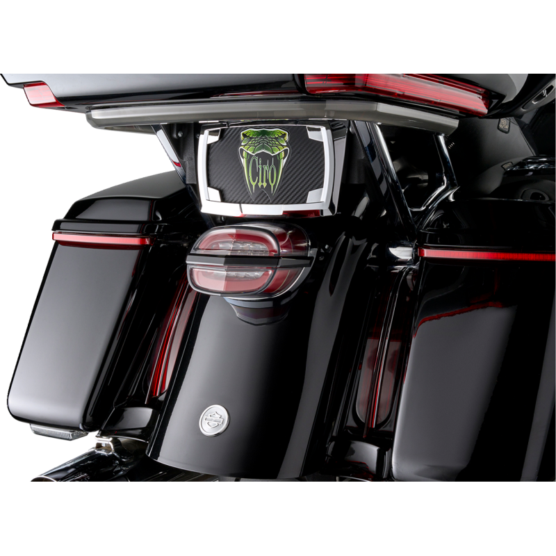 CIRO LLC TAILLIGHT - SMOKE LENS W/ LICENSE PLATE LIGHT 40902