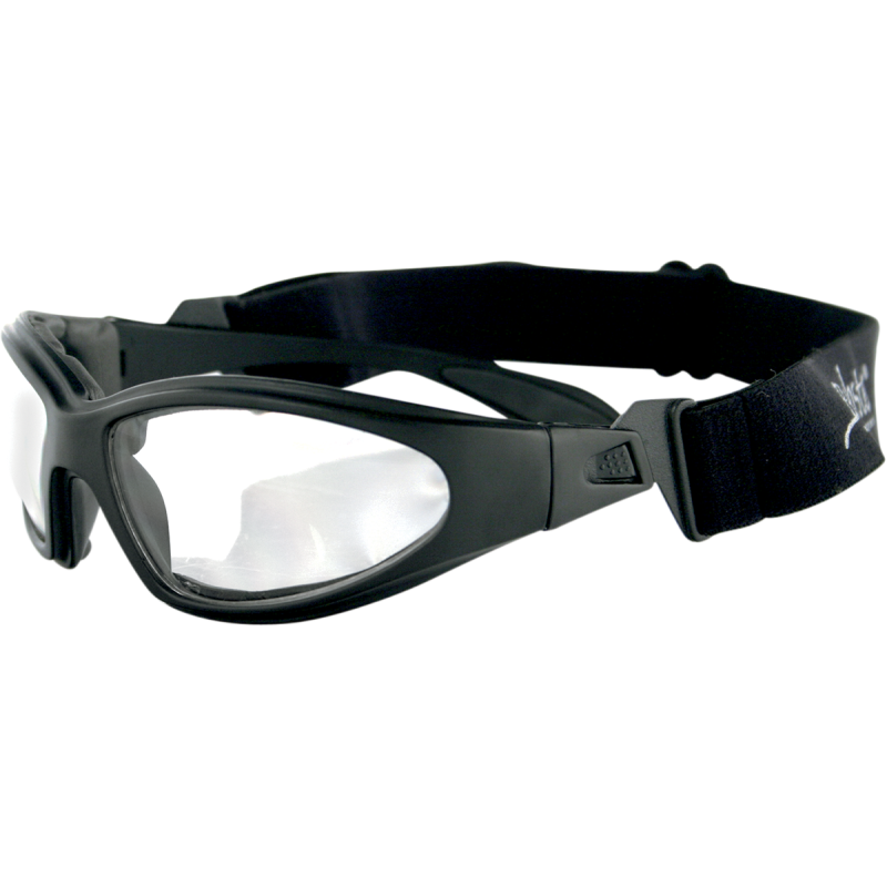 BOBSTER GXR SUNGLASS BLACK FRAME CLEAR ANTIFOG GXR001C