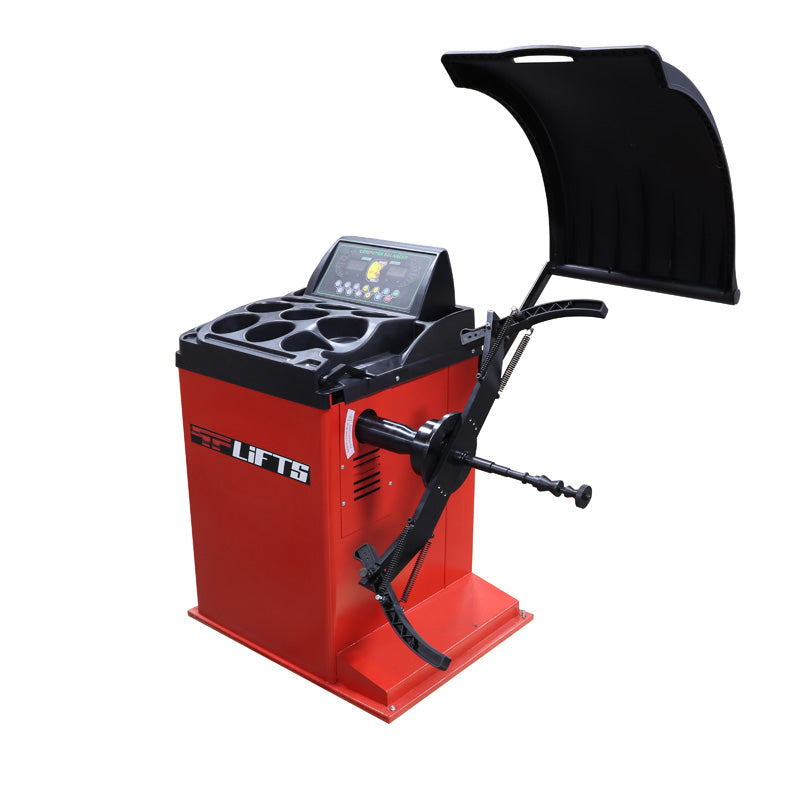 T LIFTS WHEEL BALANCER WITH ELECTRONIC BRAKE N657