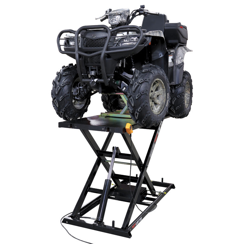 T LIFTS BLACK HYDRAULIC 2000LB WORK TABLE 10001 _BLACK_