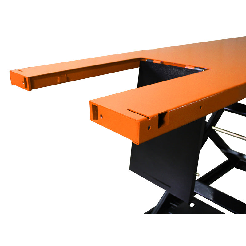 T LIFTS BLACK/ORANGE HYDRAULIC 2000LB WORK TABLE 10001 _BLACK_ORANGE_