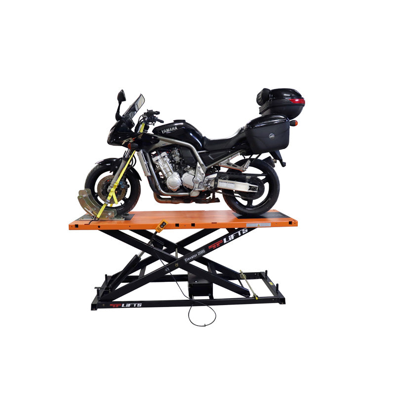T LIFTS BLACK/ORANGE HYDRAULIC 2000LB WORK TABLE 10001 _BLACK_ORANGE_