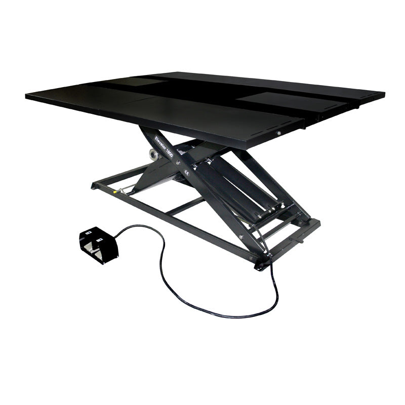 T LIFTS AIR ELEVATOR BLACK 29.5'X86.5' 1800LBS 10003 _BLACK_
