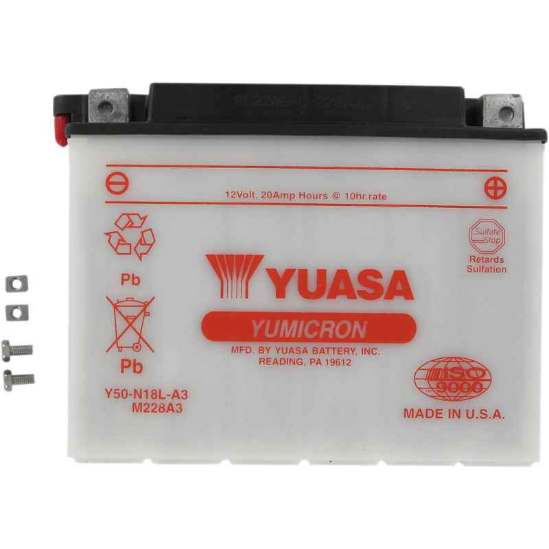 YUASA Y50-N18L-A3 YUMICRON 12 VOLT YUAM228A3