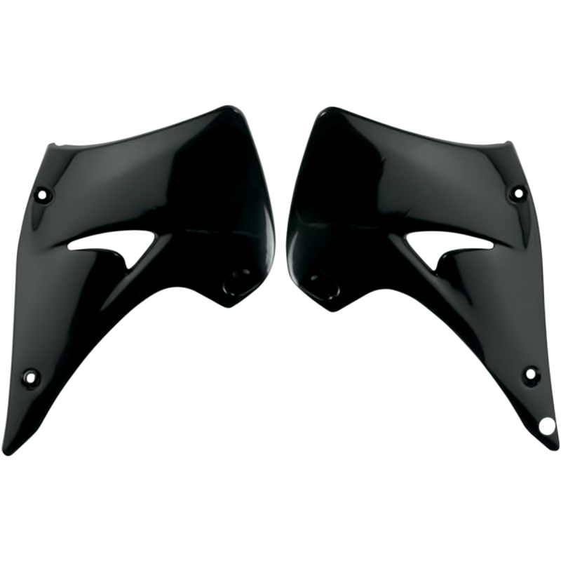 UFO KX125/250 03-13 RAD COVER BLACK KA03738-001