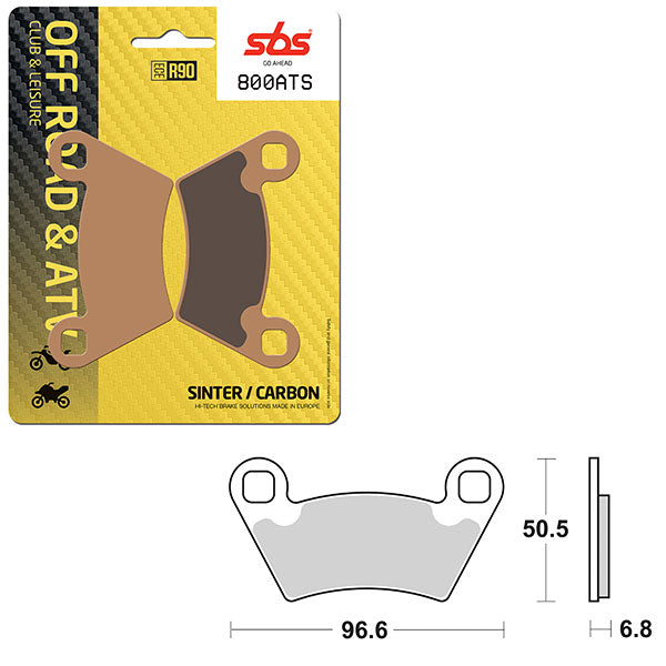 SBS SINTER BRAKE PAD  6460800100