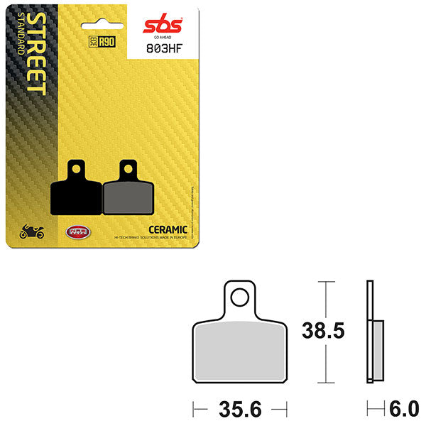 SBS ATV/UTV CERAMIC BRAKE PAD  6190803100