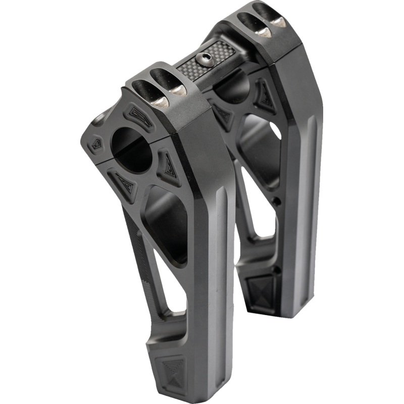 KODLIN FASTBACK RISERS UNIVERSAL 6" BLACK K55129