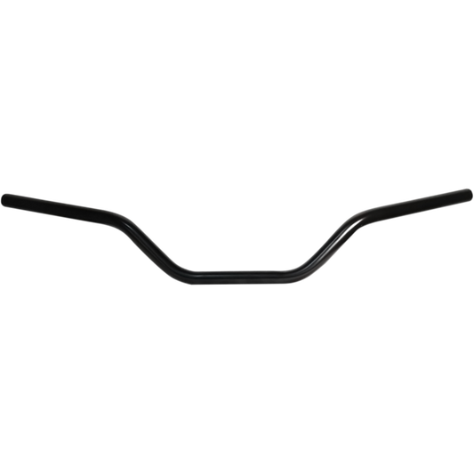 EMGO H/BAR DAYTONA SATIN BLACK 23-12574S