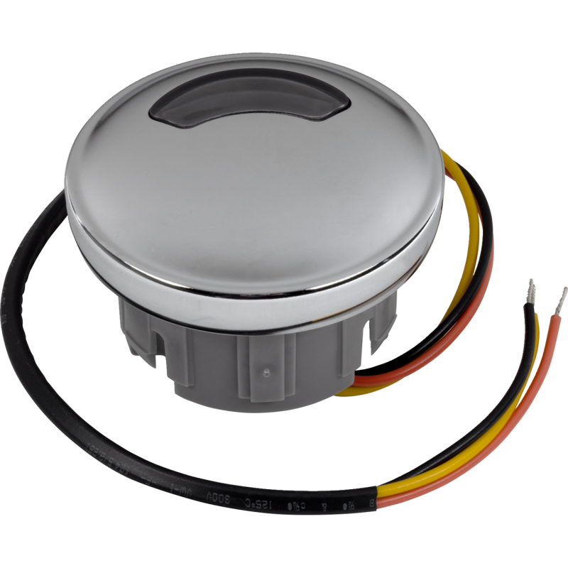 DRAG SPECIALTIES GAGE OEM FUEL CHR 01-7 78368
