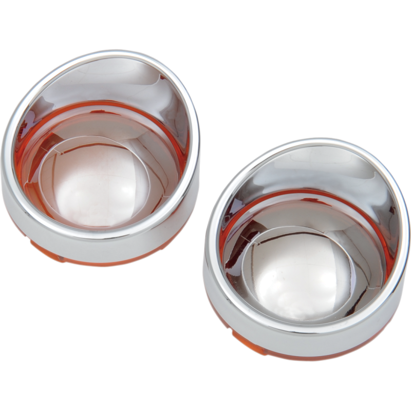 DRAG SPECIALTIES DEUCE T/S VISOR W/AMBER/MIRR LENSES (PR 2020-0400
