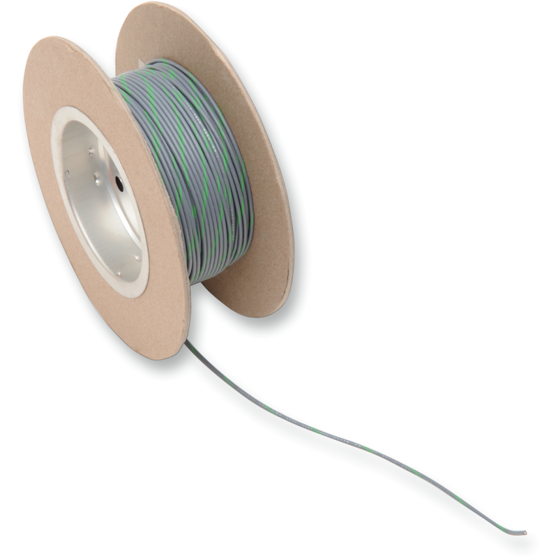 NAMZ WIRE 18G 100' GREY/GRN NWR-85-100