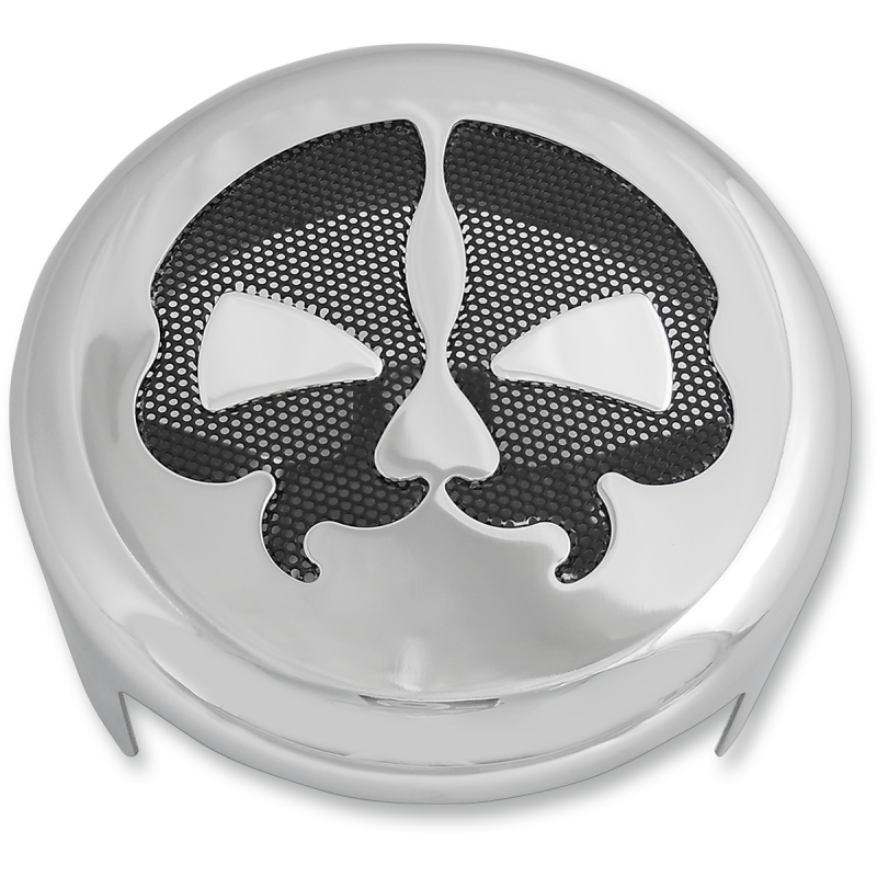 DRAG SPECIALTIES 91-19 BT/XL COVER HORN SP SKL CHR 76636SB4
