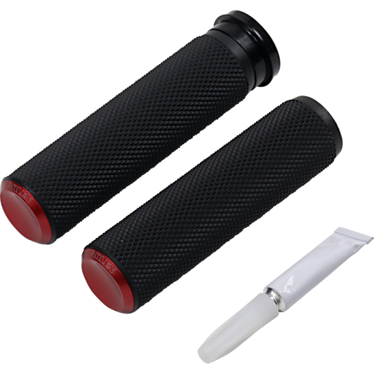 ARLEN NESS GRIP KNURLED TBW RED 07-346