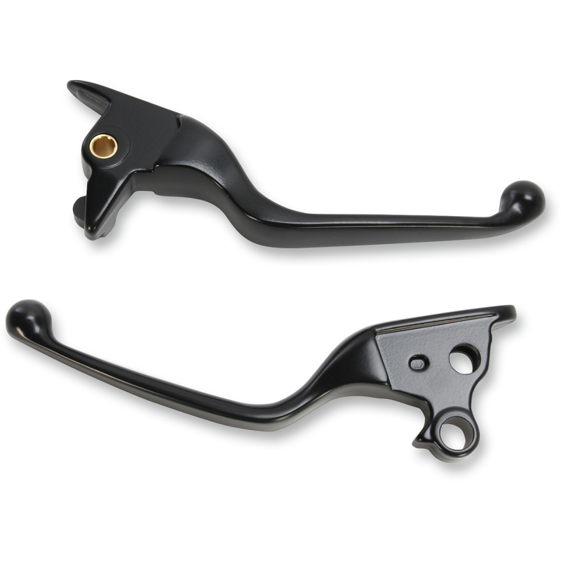 DRAG SPECIALTIES 15-17 S/TAIL M/BLK WID BLD LEVER SET H07-0593MB