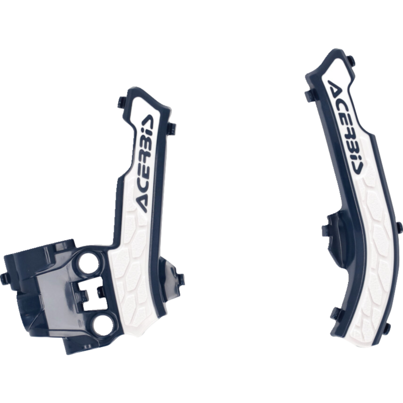 ACERBIS FRAME GUARDS- X-GRIP GASGAS MC50:21-23, MC-E5:21-23,  BLUE/W 2979611006