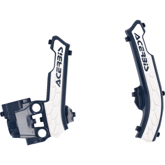 ACERBIS FRAME GUARDS- X-GRIP GASGAS MC50:21-23, MC-E5:21-23,  BLUE/W 2979611006