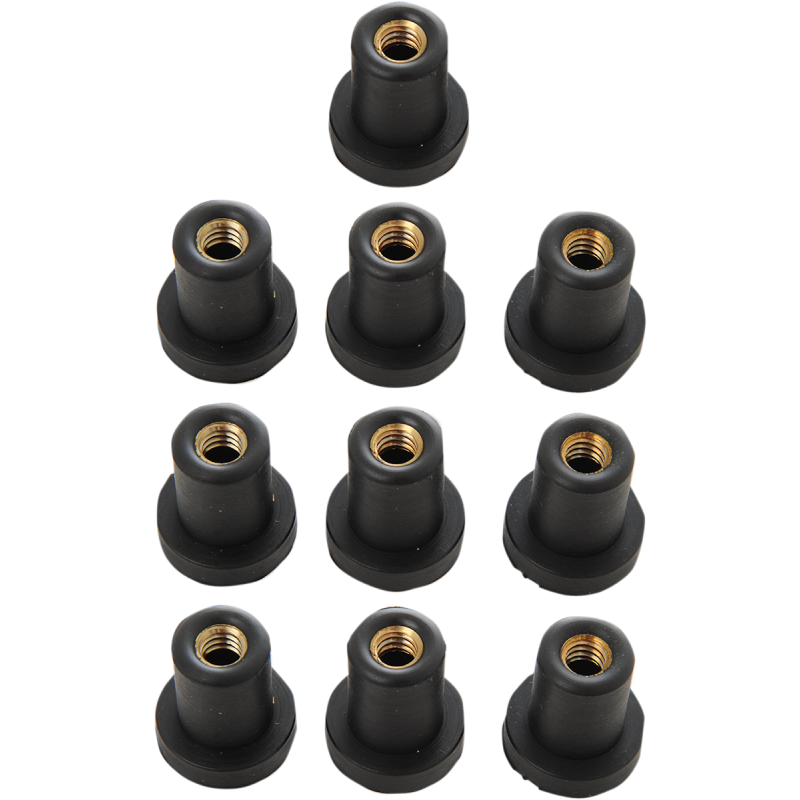 DRAG SPECIALTIES NUT WELL(8099)1/4-20 10PK 2404-0546