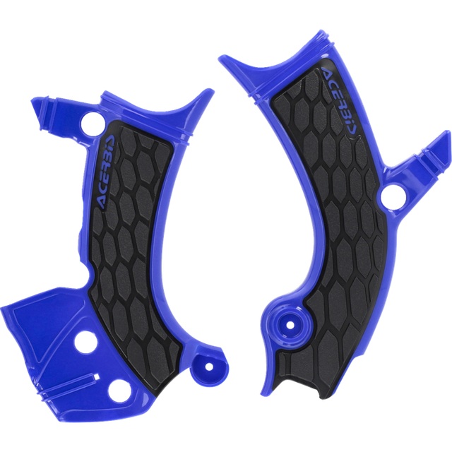 ACERBIS FRAME GUARDS- X-GRIP WR450F:24 BLUE/BLACK 2985901034