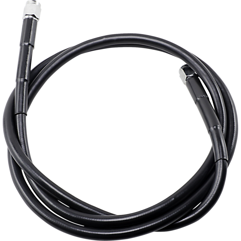 DRAG SPECIALTIES BLACK S/S BRAKE LINE 50" 850-BLK